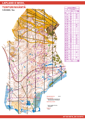 Lapland O Week 5. Etappi