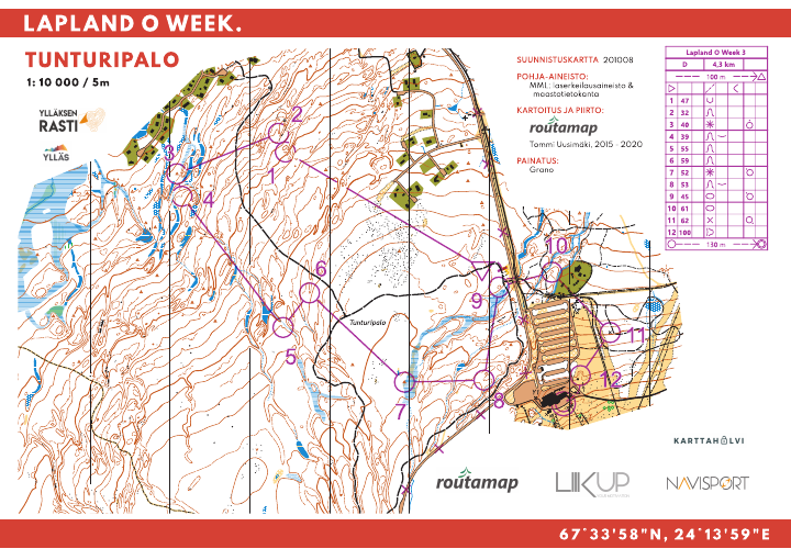 Lapland O Week 3. Etappi