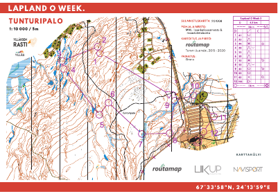 Lapland O Week 3. Etappi