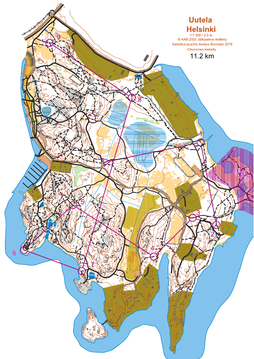 MTBO Uutela