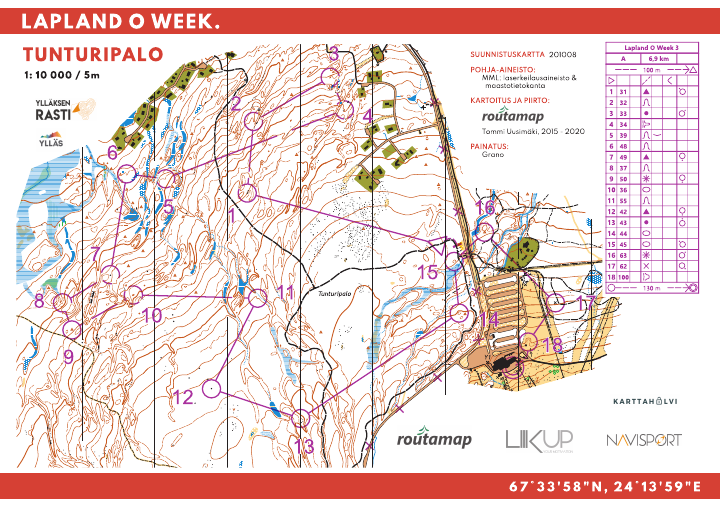 Lapland O Week 3. Etappi