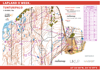 Lapland O Week 3. Etappi