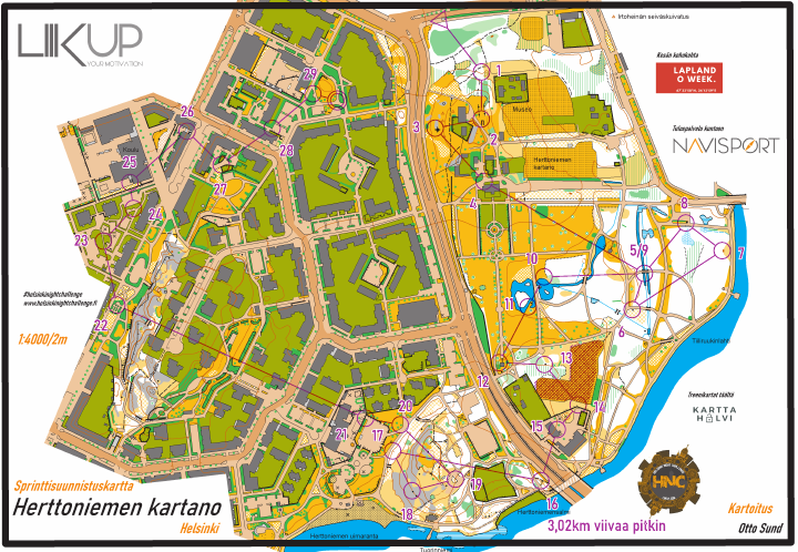 Helsinki Night Challenge 2021, Herttoniemen kartano