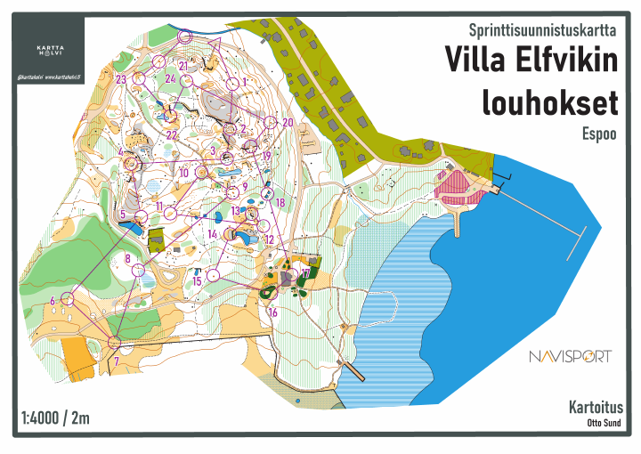 Espoon Erämaa, Villa Elfvikin louhokset